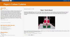 Desktop Screenshot of papascubancuisine.blogspot.com