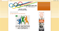 Desktop Screenshot of patrocinioesportivo.blogspot.com