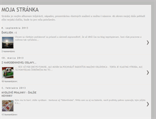 Tablet Screenshot of moja-stranka.blogspot.com