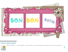 Tablet Screenshot of bonbon-butik.blogspot.com