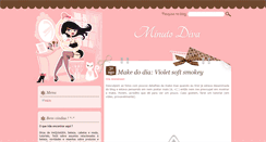 Desktop Screenshot of minutodiva.blogspot.com