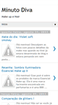 Mobile Screenshot of minutodiva.blogspot.com