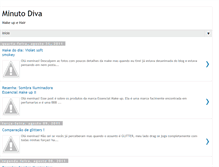 Tablet Screenshot of minutodiva.blogspot.com