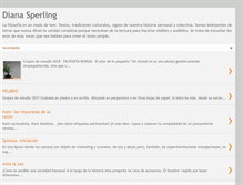 Tablet Screenshot of dianasperling.blogspot.com