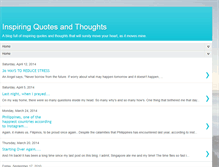 Tablet Screenshot of inspiring-quotes-thoughts.blogspot.com