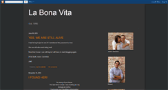 Desktop Screenshot of labonavita.blogspot.com