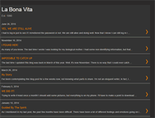 Tablet Screenshot of labonavita.blogspot.com