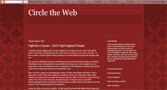 Desktop Screenshot of circletheweb.blogspot.com