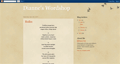 Desktop Screenshot of dianneswordshop.blogspot.com