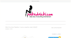 Desktop Screenshot of nakednicki.blogspot.com