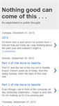 Mobile Screenshot of nothinggood.blogspot.com