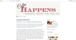 Desktop Screenshot of coffeehappens.blogspot.com