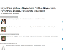 Tablet Screenshot of nayanthara.blogspot.com