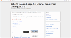 Desktop Screenshot of jasapengirimanjakartatimur.blogspot.com