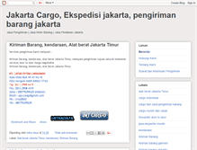 Tablet Screenshot of jasapengirimanjakartatimur.blogspot.com