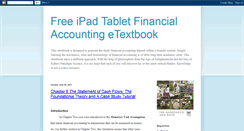 Desktop Screenshot of freefinancialaccountingtextbook.blogspot.com