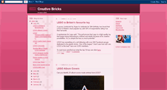 Desktop Screenshot of creativebricks.blogspot.com