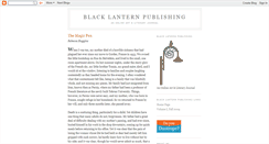 Desktop Screenshot of blacklanternpublishingmagicpen.blogspot.com