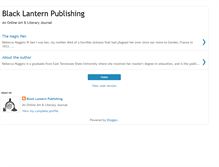 Tablet Screenshot of blacklanternpublishingmagicpen.blogspot.com
