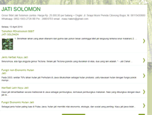 Tablet Screenshot of jatisolomo.blogspot.com