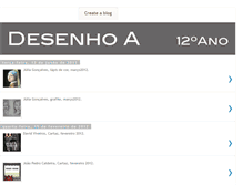 Tablet Screenshot of desenhoa12ano.blogspot.com