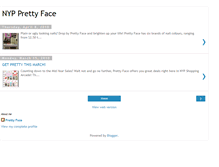 Tablet Screenshot of nyprettyface.blogspot.com