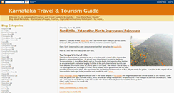 Desktop Screenshot of karnataka-travel-tourism.blogspot.com
