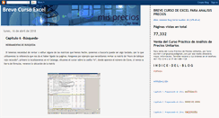 Desktop Screenshot of brevecursoexcel.blogspot.com