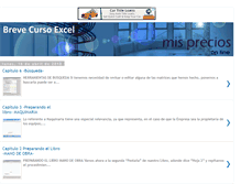 Tablet Screenshot of brevecursoexcel.blogspot.com