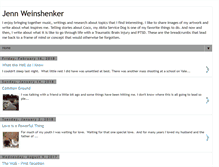 Tablet Screenshot of jennweinshenker.blogspot.com