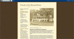 Desktop Screenshot of friendsofthemenardhome.blogspot.com