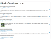 Tablet Screenshot of friendsofthemenardhome.blogspot.com