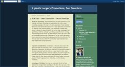 Desktop Screenshot of lplasticsurgerypromo.blogspot.com