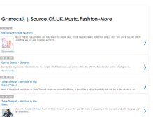 Tablet Screenshot of grimecall.blogspot.com
