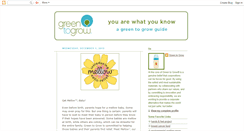 Desktop Screenshot of greentogrow.blogspot.com