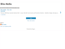 Tablet Screenshot of bliss-media.blogspot.com