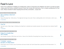 Tablet Screenshot of foodislove.blogspot.com
