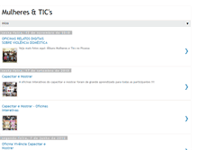 Tablet Screenshot of mulheresetics.blogspot.com