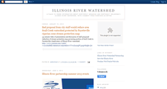 Desktop Screenshot of illinoisriverwatershed.blogspot.com