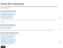 Tablet Screenshot of illinoisriverwatershed.blogspot.com