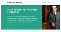 Desktop Screenshot of luishoraciosantucho.blogspot.com