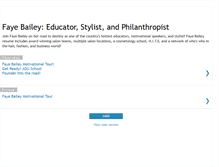 Tablet Screenshot of fayebailey.blogspot.com
