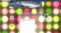 Desktop Screenshot of adicttedtomakeup.blogspot.com