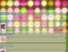 Tablet Screenshot of adicttedtomakeup.blogspot.com