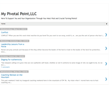 Tablet Screenshot of mypivotalpointllc.blogspot.com