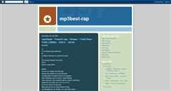 Desktop Screenshot of mp3best-rap.blogspot.com