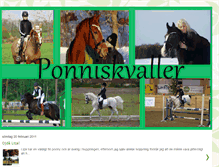 Tablet Screenshot of ponniskvaller.blogspot.com