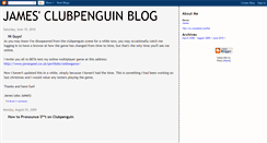 Desktop Screenshot of clubpenguin.blogspot.com