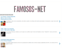 Tablet Screenshot of famosos-net.blogspot.com