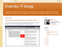 Tablet Screenshot of kvarnbyitblogg.blogspot.com
